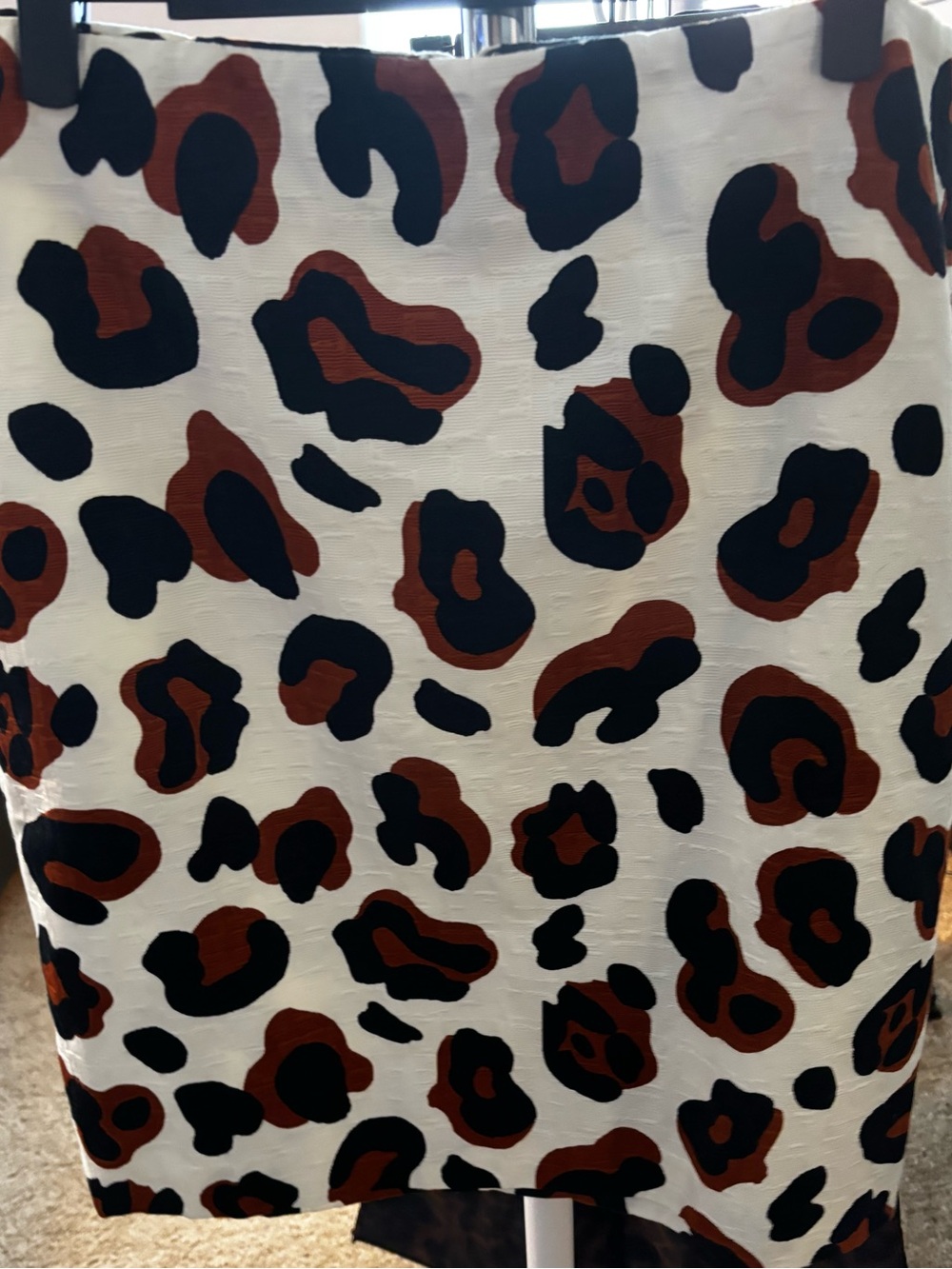 Leopard Print Skirt